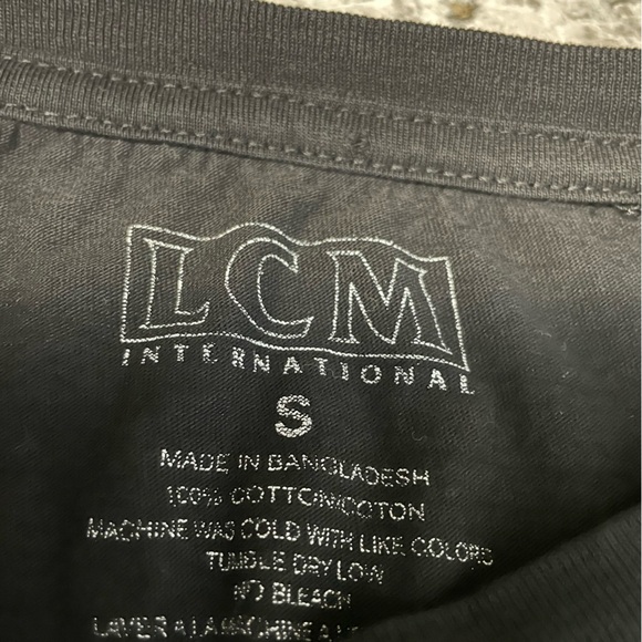 ICM Black Skill In Paradise T-Shirt Men Women Small - Picture 9 of 9